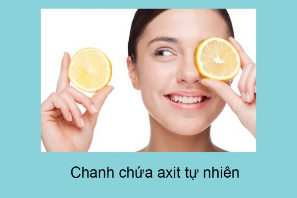 Chanh chứa rất nhiều vitamin C – một chất chống lão hóa quan trọng