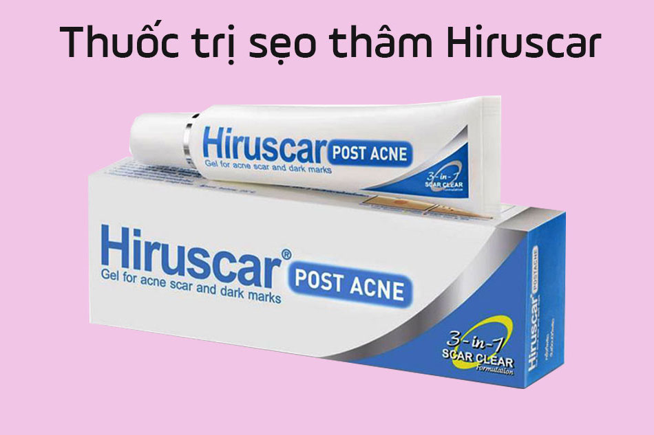 Thuốc trị sẹo thâm Hiruscar