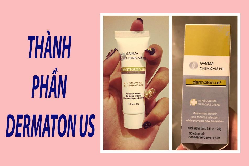 Thành phần có trong Dermaton US