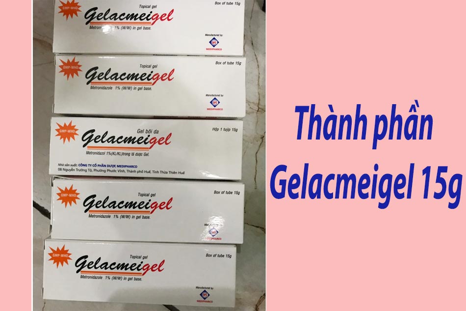 Thành phần có trong Gelacmeigel 15g