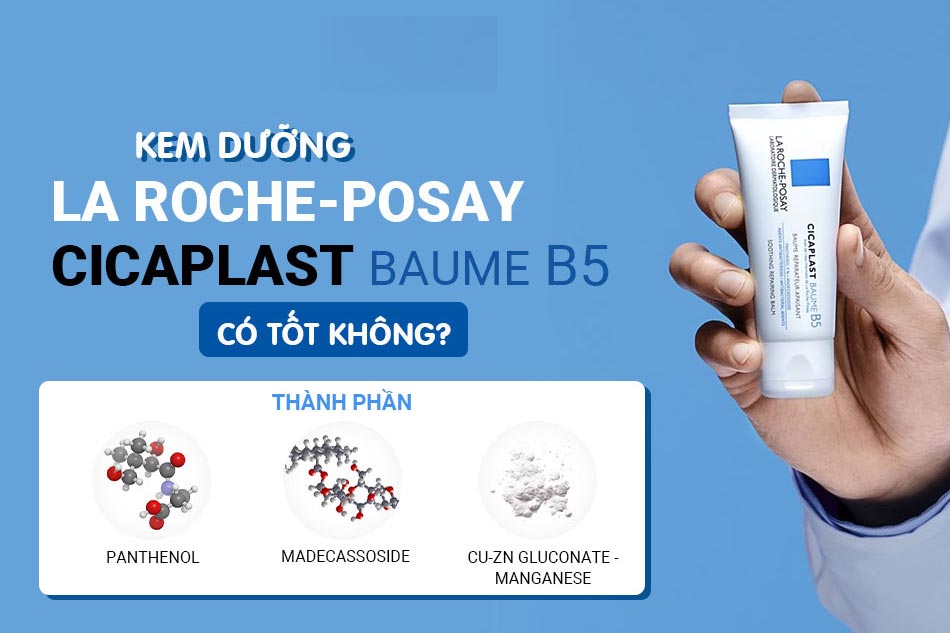 Kem dưỡng phục hồi da Cicaplast Baume B5