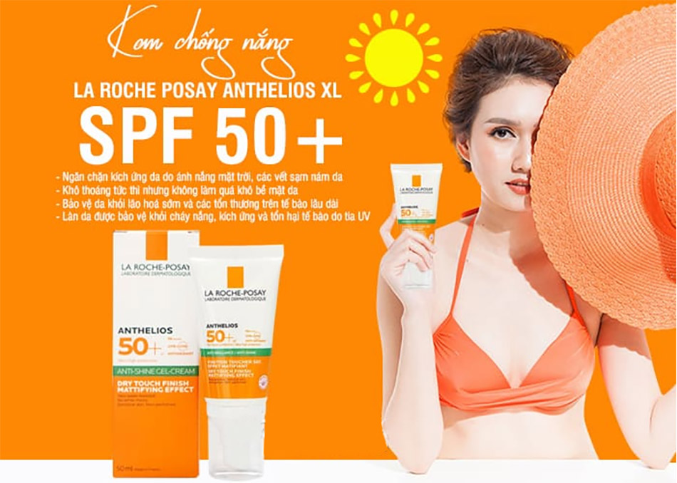 Kem chống nắng La Roche-Posay Anthelios Dry Touch Spf 50+