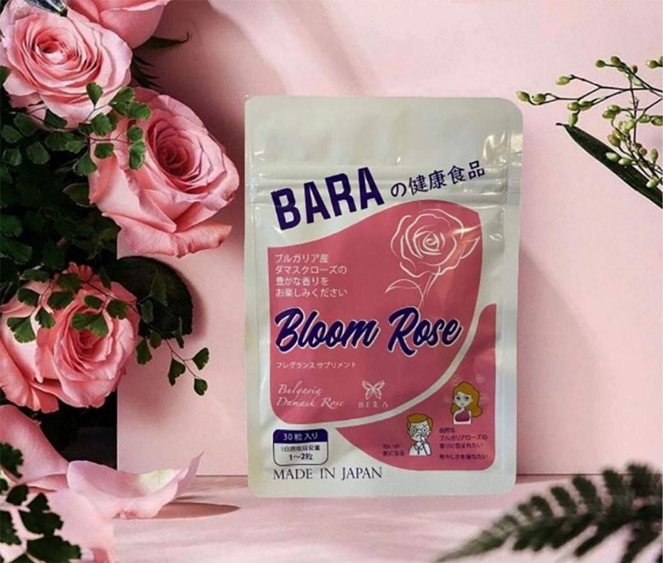 Viên uống hàm hương Bara bloom rose