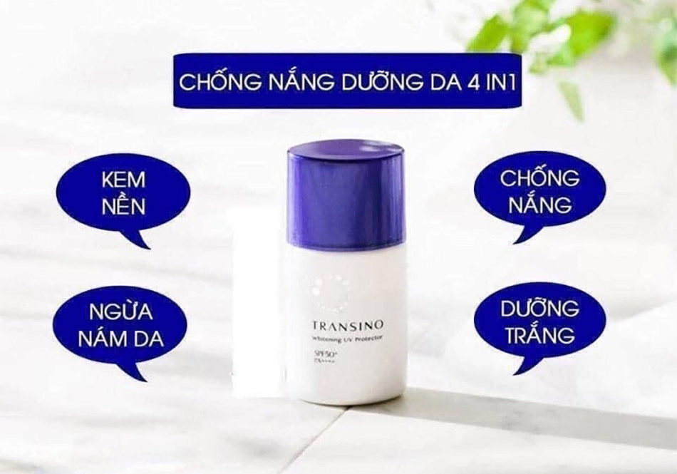 Kem chống nắng Transino Whitening UV Protector 30ml