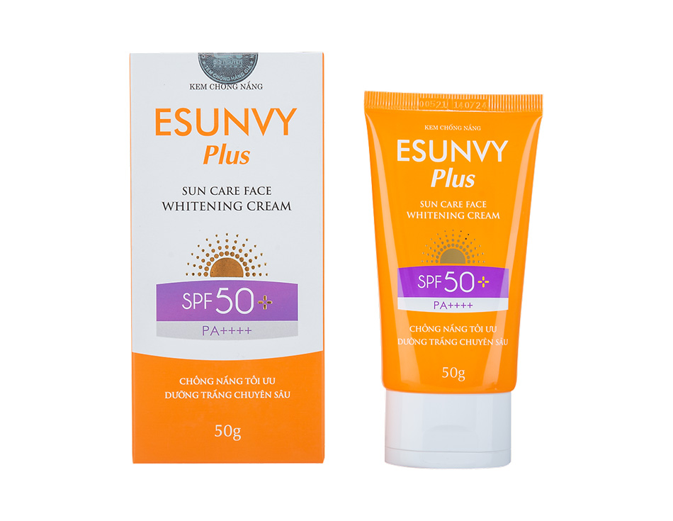 em chống nắng Esunvy Plus Sun Care Face Whitening Cream